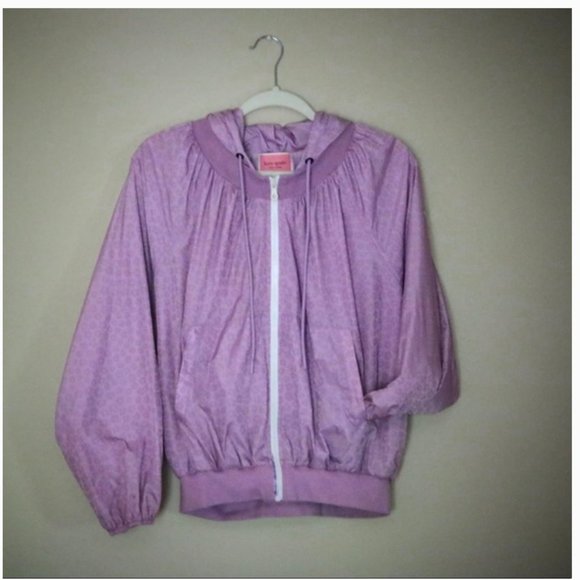 kate spade light purple rain coat jacket size small **PLEASE READ*** - Picture 1 of 4